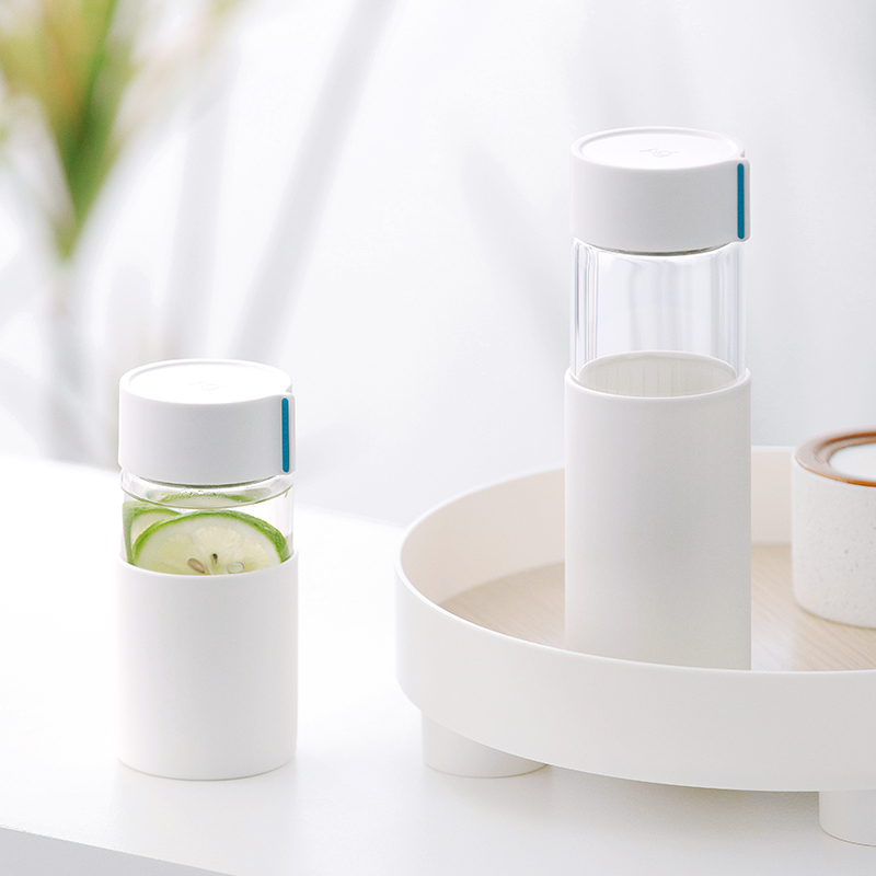 Anbers Antimicrobial Borosilicate Glass Bottle